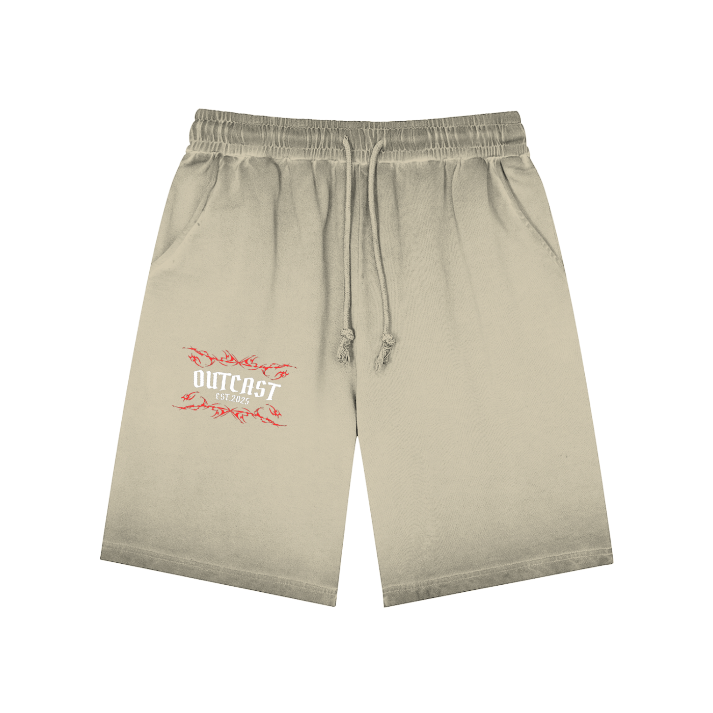 Reverse Dyed Sweatshorts