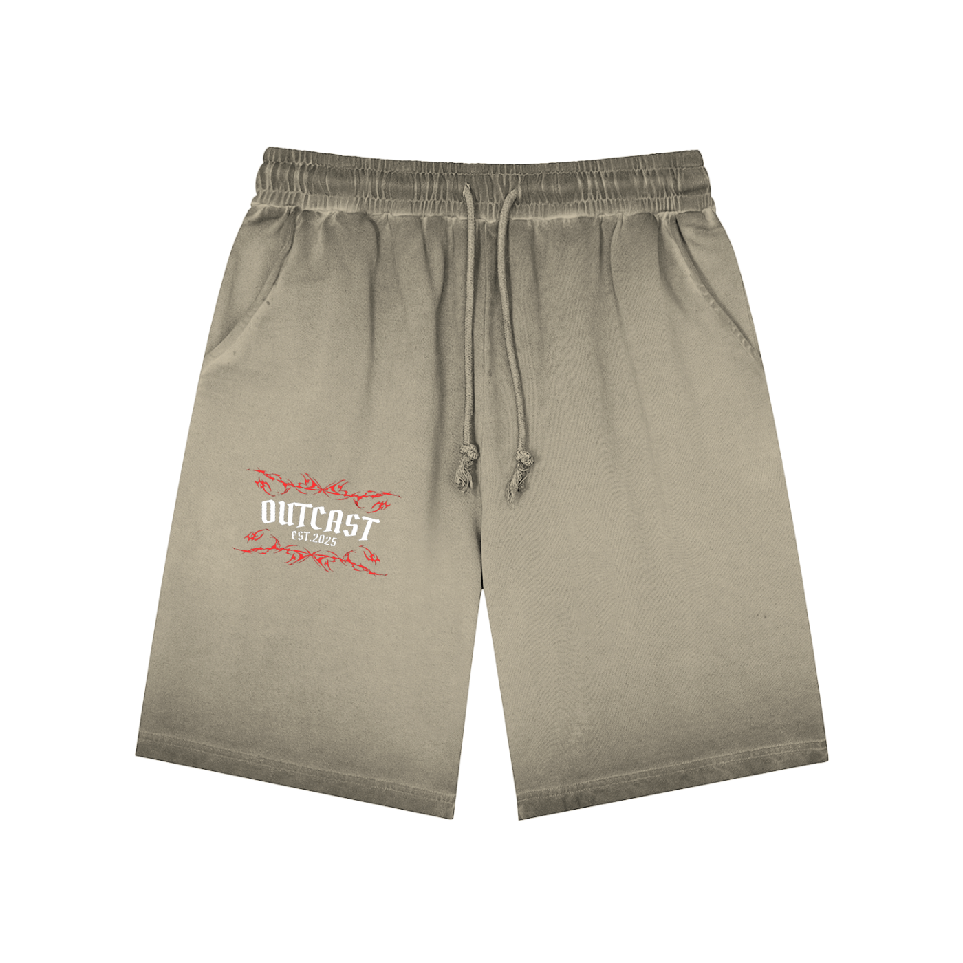 Reverse Dyed Sweatshorts