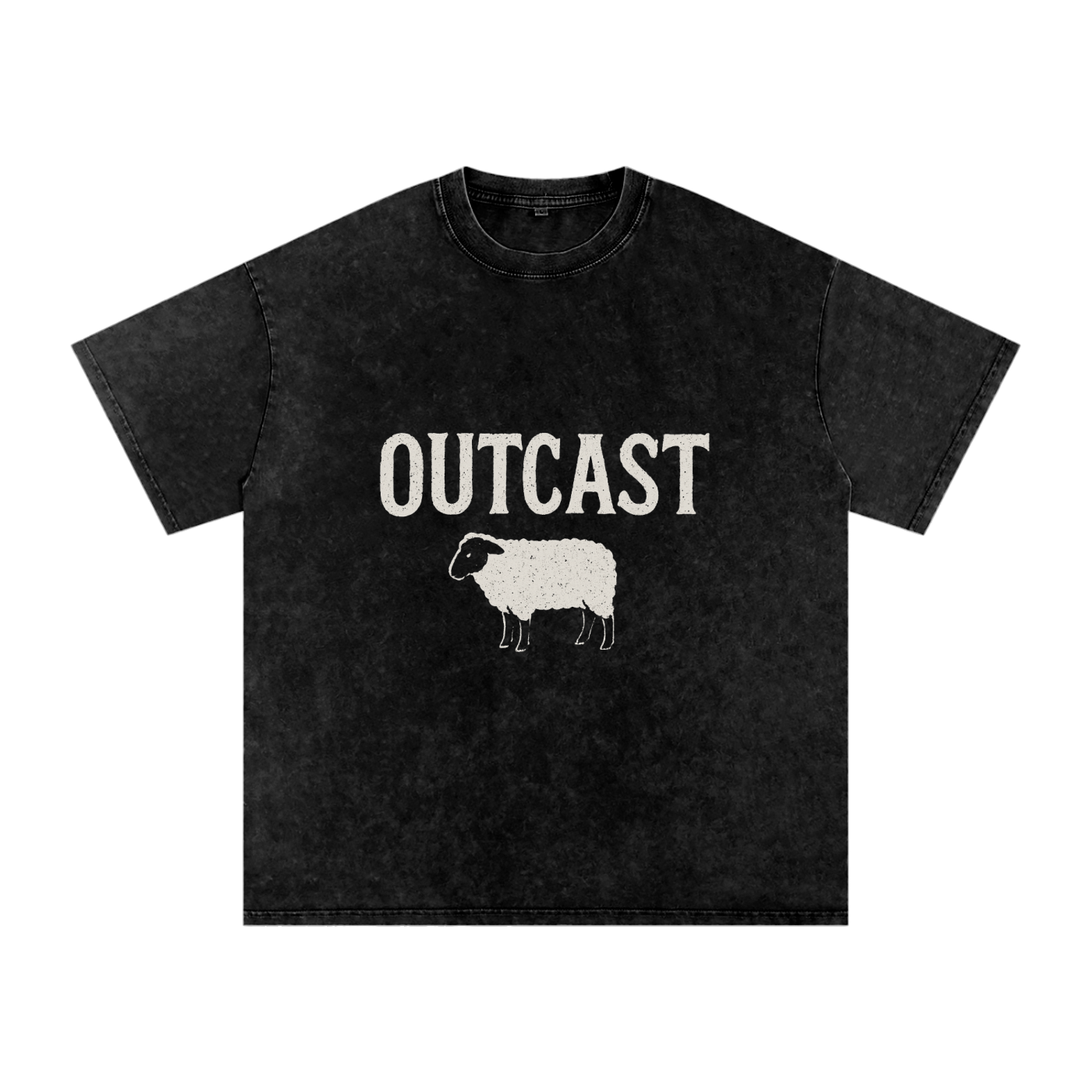 Acid Wash Oversize T-Shirt - 250 GSM