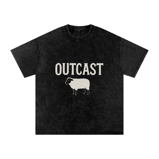 Acid Wash Oversize T-Shirt - 250 GSM